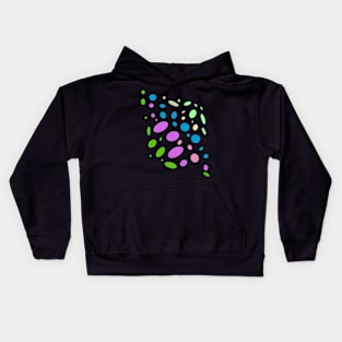 CUTE DIAGONAL COLORS Kids Hoodie